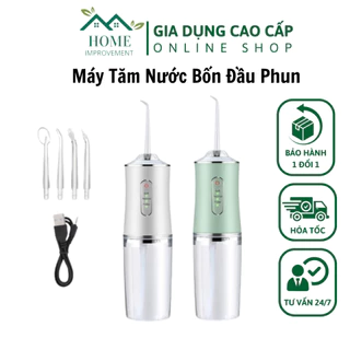 Máy tăm nước cao cấp 3 chế độ Oral Irrigator MTN101, kèm vòi vệ sinh răng miệng - HI Store