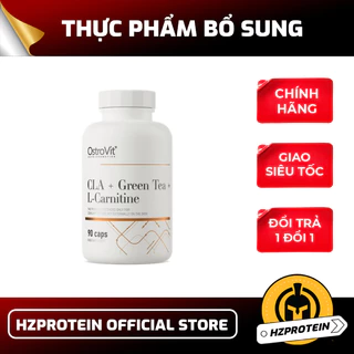 OSTROVIT CLA + CARNITINE + GREEN TEA - ĐỐT MỠ TỰ NHIÊN, KHÔNG GÂY MỆT NGƯỜI (90 VIÊN)