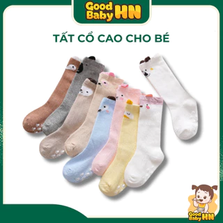 Tất len cao cổ có đế chống trơn trượt dành cho bé từ 0 đến 3 tuổi - T05