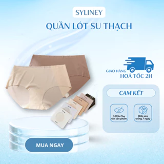 Quần Lót Su Thạch Kháng Khuẩn Không Đường May Syliney, Quần Lót Nữ Tàng Hình Q3