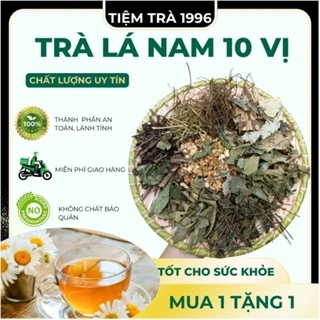 Trà Lá Nam 10 vị hỗ trợ giảm cân, thanh nhiệt, giải độc ( Mua 1 tặng 1)