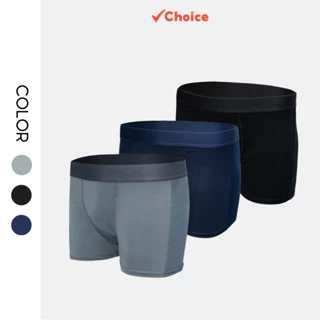 Combo 3 quần lót boxer ANCXYZ CBQLD01 vải thun lanh