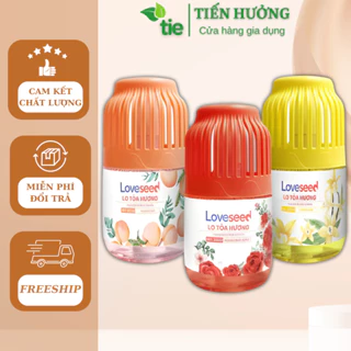 Lọ tinh dầu tỏa hương thơm LOVESEED thế hệ mới để phòng ngủ, Sáp thơm tự nhiên, dễ chịu khử mùi nhà vệ sinh 200ml-TIE