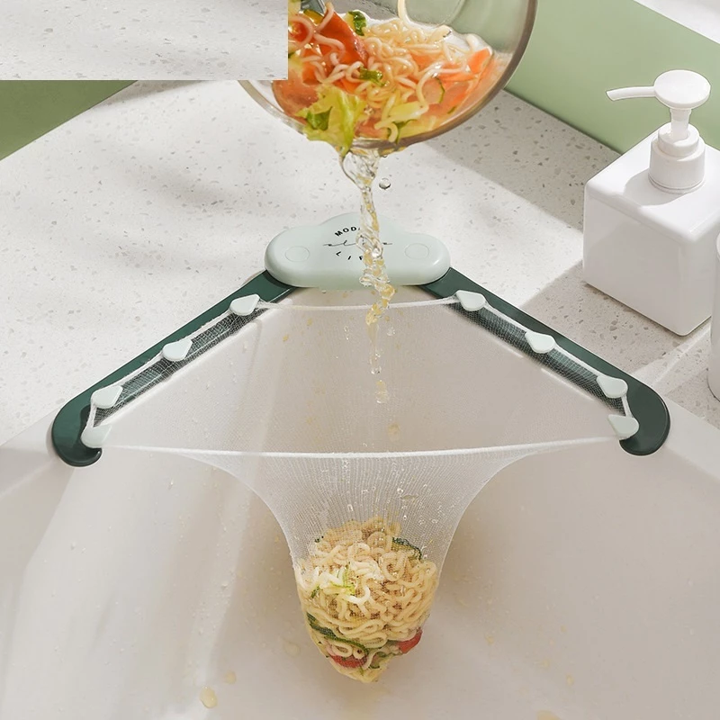 Khay Lọc Rác Bồn Rửa Chén Bát Chất Liệu Nhựa ABS Cao Cấp Dễ Dàng Lắp Đặt tặng kèm lưới lọc rác