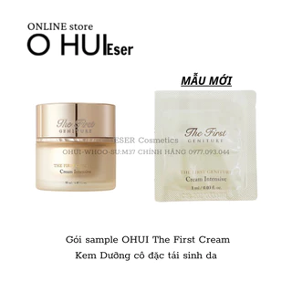 Gói Kem Dưỡng OHUI THE FIRST  PHỤC HỒI, TÁI SINH DA YẾU, CHỐNG LÃO HÓA, DƯỠNG ẨM 1ml_ESER cosmetic❤