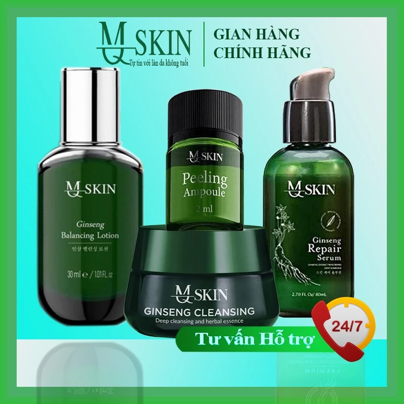 Combo Peel Da Đa Tầng MQ Skin Serum Tái Tạo BB Cream Và Peel Da Sinh Học Chính Hãng Mq SKin