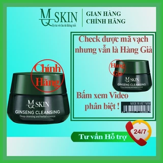 Bột rửa mặt nhân sâm MQSkin ( Chính Hãng ) MQSKIN giảm thâm mụn, tàn nhang, thay da tái tạo da cùng serum mqskin