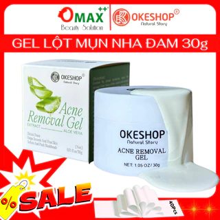 Gel Hút Lột Mụn OKESHOP 30ml - Giải Pháp Loại Bỏ Mụn Đầu Đen - Mụn Cám - Bạ Nhờn - Làm Sạch Sâu Và Thu Nhỏ Lỗ Chân Lông