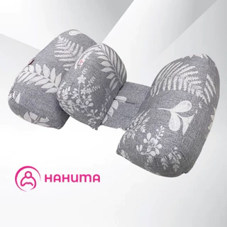 Gối bầu cánh tiên vải tencel lụa siêu mềm mượt Hahuma có miếng dán, có lót, có gối phụ