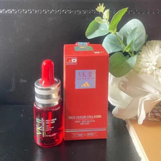 Serum dưỡng da mờ nám, tàn nhang, đồi mồi VK-II Love Skin White Face Serum Collagen 15ml