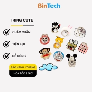 Giá đỡ điện thoại cao cấp,pop điện thoại nhiều hình đáng yêu - BINTECH