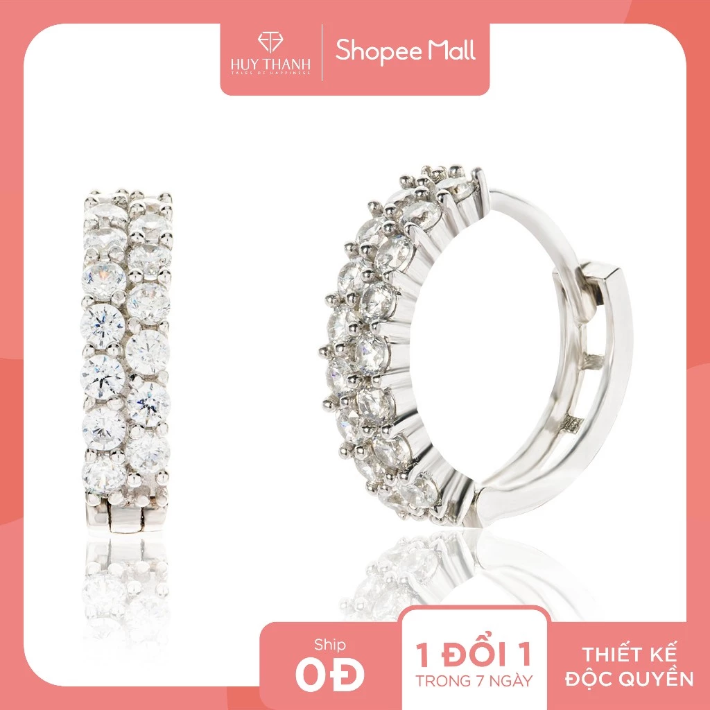 Bông Tai Nữ Vàng Tây BT284 Huy Thanh Jewelry