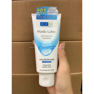 [Hàng Chuẩn]Sữa Rửa Mặt Hadalabo Advanced Nourish Dưỡng Ẩm 80G