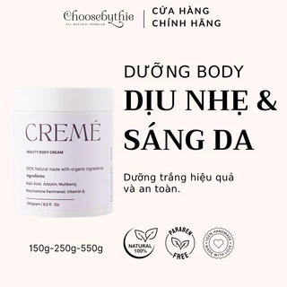 Kem body trắng da toàn thân Creme