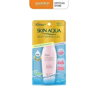 Gel Chống Nắng Dưỡng Da Trắng Mịn Sunplay Skin Aqua Silky White Gel 70Gr