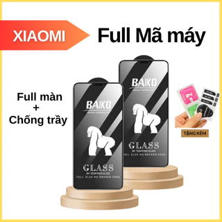 Cường lực Baiko Redmi Note 13 12 11 10 8 Pro 5G 10s 9 9s 7 12c 13c 10c 9A 9C 9T Xiaomi 13T 11T 11Lite 12T Poco C40 X3