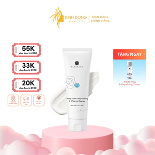 PURE HANA Sữa Rửa Mặt Dưỡng Ẩm Phục Hồi Và Làm Trắng Da Purehana Peony Flower Deep Cleaning & Whitening Cleanser 80ml