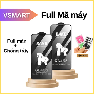 Kính cường Lực Baiko Vsmart Joy 3 Joy 4 Live 4 Star 5 Star 4 Star 3 Active 3 - Phủ nano siêu mượt, chịu va đập tốt