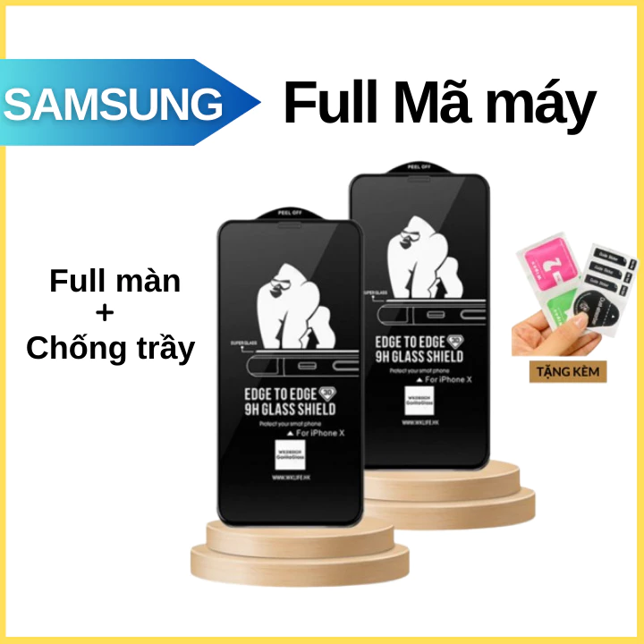 Cường lực Kingkong Samsung A12 A23 A13 A05 A15 A03 A05s A14 A51 A04 A32 A22 A52s A50 A54 A53 S20FE A03s A22 A71 M51 M20