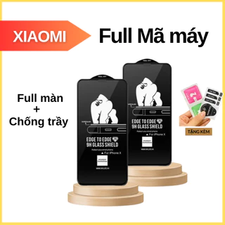 Kính cường lực Redmi Note 13 12 11 10 8 Pro 5G 10s 9 9s 7 12c 13c 10c 9A 9C 9T Xiaomi 13T 11T 11Lite 12T Poco C40 X3