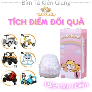 [ TÍCH ĐIỂM ĐỔI XE ] TÃ QUẦN HÀN QUỐC KOKOWON, ĐỦ SIZE M-4XL, BỊCH 50 MIẾNG