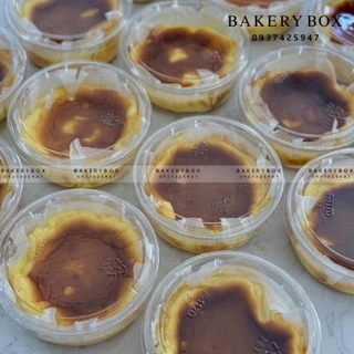 100 Hộp Nhựa Tròn 230ml Nắp Trong Đựng Bánh, Mousse, Tiramisu, Bánh Flan, Chè (Y117)