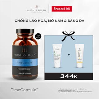 Viên Uống Chống Lão Hoá, Mờ Nám, Sáng Da - HUSH & HUSH TimeCapsule 60 Viên