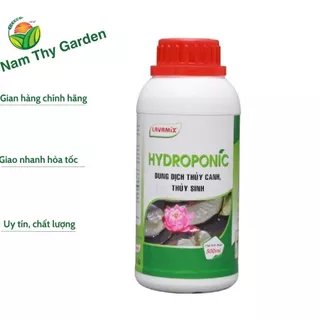 Dung dịch thủy canh, thủy sinh Hydroponic Lavamix - Chai 500ml