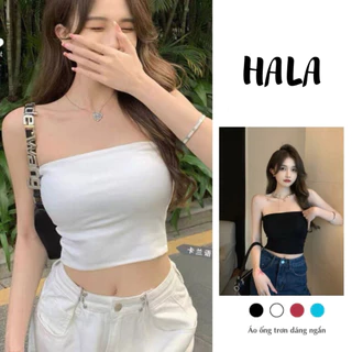 Áo Ống Quây Croptop Nữ HALA Chất Thun Tăm Nhiều Màu, Áo Quây Phong Cách Hàn Quốc Cực Dễ Mặc