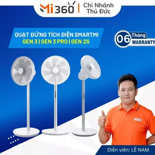 Quạt Đứng Tích Điện Smartmi Gen 2S | Gen 3 | Gen 3 Pro - Bản Quốc Tế - Bảo Hành 12 Tháng