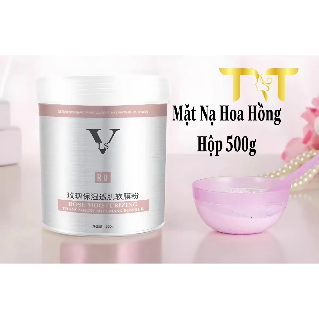 Mặt nạ hoa hồng cánh hộp 500g cao cấp || Nạ hoa hồng collagen ( Có ship hỏa tốc HN)