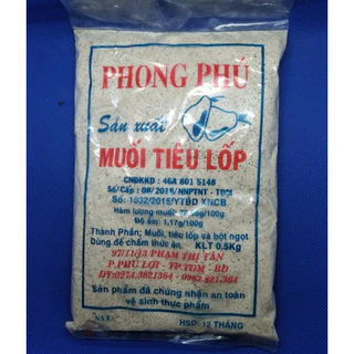 Muối Tiêu Lốp Phong Phú ( Bịch 500g )