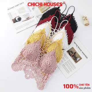 Áo Bra Ren Nữ CHICHI HOUSES Đệm Lót Mỏng Mềm Mại Hở Lưng - 210