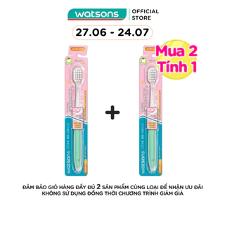 Bàn Chải Đánh Răng Watsons Super Dense Cushion Soft Toothbrush (Ultra Soft) 1s