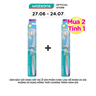 Bàn Chải Đánh Răng Watsons Antibacterial Silver Ion Toothbrush (Soft) 1s