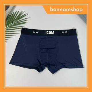 Quần Lót Nam Boxer Thun Lạnh ICON kéo dãn 4 chiều, quần sịp dành cho phái mạnh Nam Thun Lạnh Boxer ICON Denim Loại 1