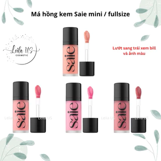 [Bill US] Má hồng kem Saie Dew Blush Liquid Cheek Blush mini và fullsize