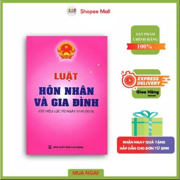 Sách - Luật Hôn Nhân Và Gia Đình