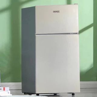 Tủ lạnh mini, tủ lạnh Amoi/Snasnlig - 2 cánh làm lạnh nhanh ngăn đá , siêu nhỏ gọn tiết kiệm điện