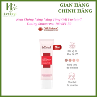 Kem chống nắng Cell fusion C Toning Suncreen 100 SPF 50+