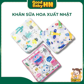 Khăn sữa hoa XUẤT NHẬT rất nhiều họa tiết đáng yêu dành cho bé 𝐊𝟐𝟖