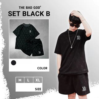 Set quần áo The Bad God Black B