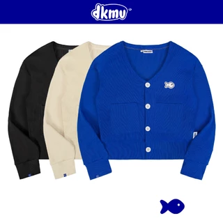 Áo cardigan nữ local brand form croptop DKMV thun gân dày dặn co giãn, nhiều màu tôn da Cropped Rib Cadigan | K21-AK2