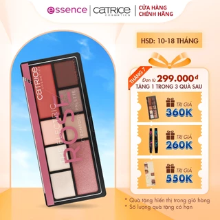 [06/2025] Bảng phấn mắt Catrice Rose Eyeshadow Palette 8 sắc phấn tông hồng 9g