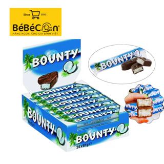 Kẹo Socola Dừa Bounty thanh 57gr