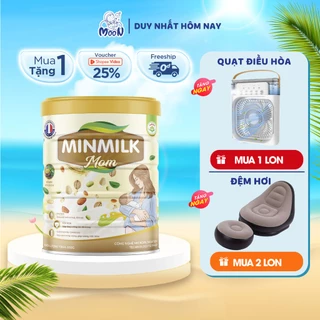 Sữa Hạt MinMilk Mom (Hộp 650g) - Giúp Mẹ Sữa Nhiều Hơn, Thơm Hơn, Bé Tăng Cân Tốt - Moonstore