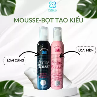 Keo chải tóc dạng bọt Mousse Jacqualine 250ml