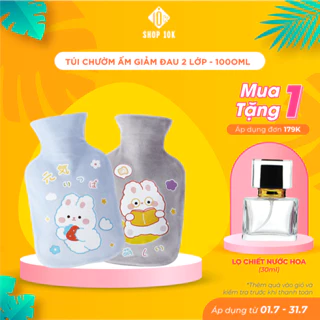 Túi chườm ấm giảm đau bụng ngày đèn đỏ, túi giữ nhiệt cho nữ dung tích 1000ml- SP005300