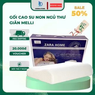 Gối cao su non zara chống đau mỏi vai gáy cao cấp