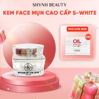 Kem Face Mụn Cao Cấp S-White Dưỡng Da ban ngày 25g